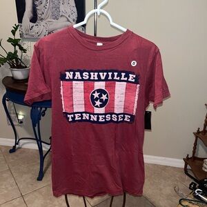 NWOT Lane Seven Nashville Tennessee Graphic T-Shirt Unisex S